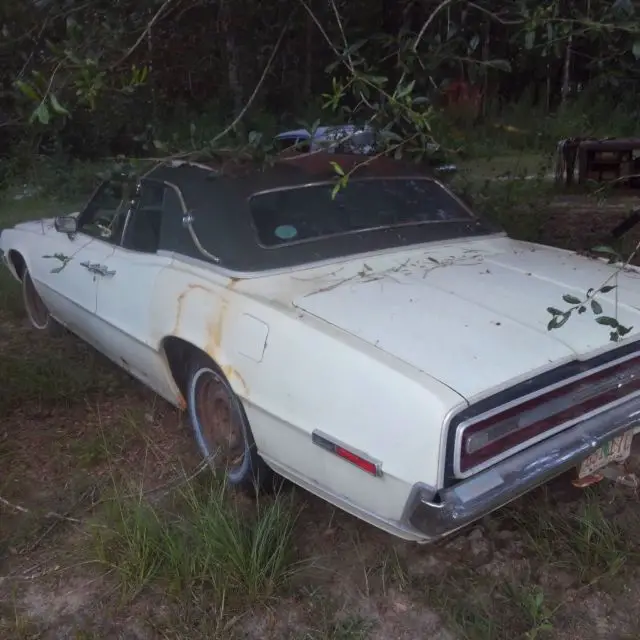 68 t-bird parts car. has the original 429 thunderjet motor