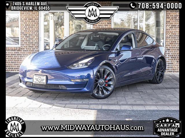 2023 tesla model 3 performance
