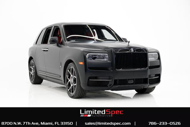 2022 rolls-royce cullinan black badge sport utility 4d