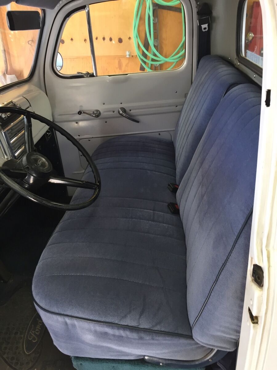 1949 ford f-series pickup white rwd automatic