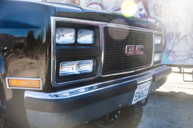 really nice 91 gmc jimmy k5 custom built for a catalog cover / magazine article