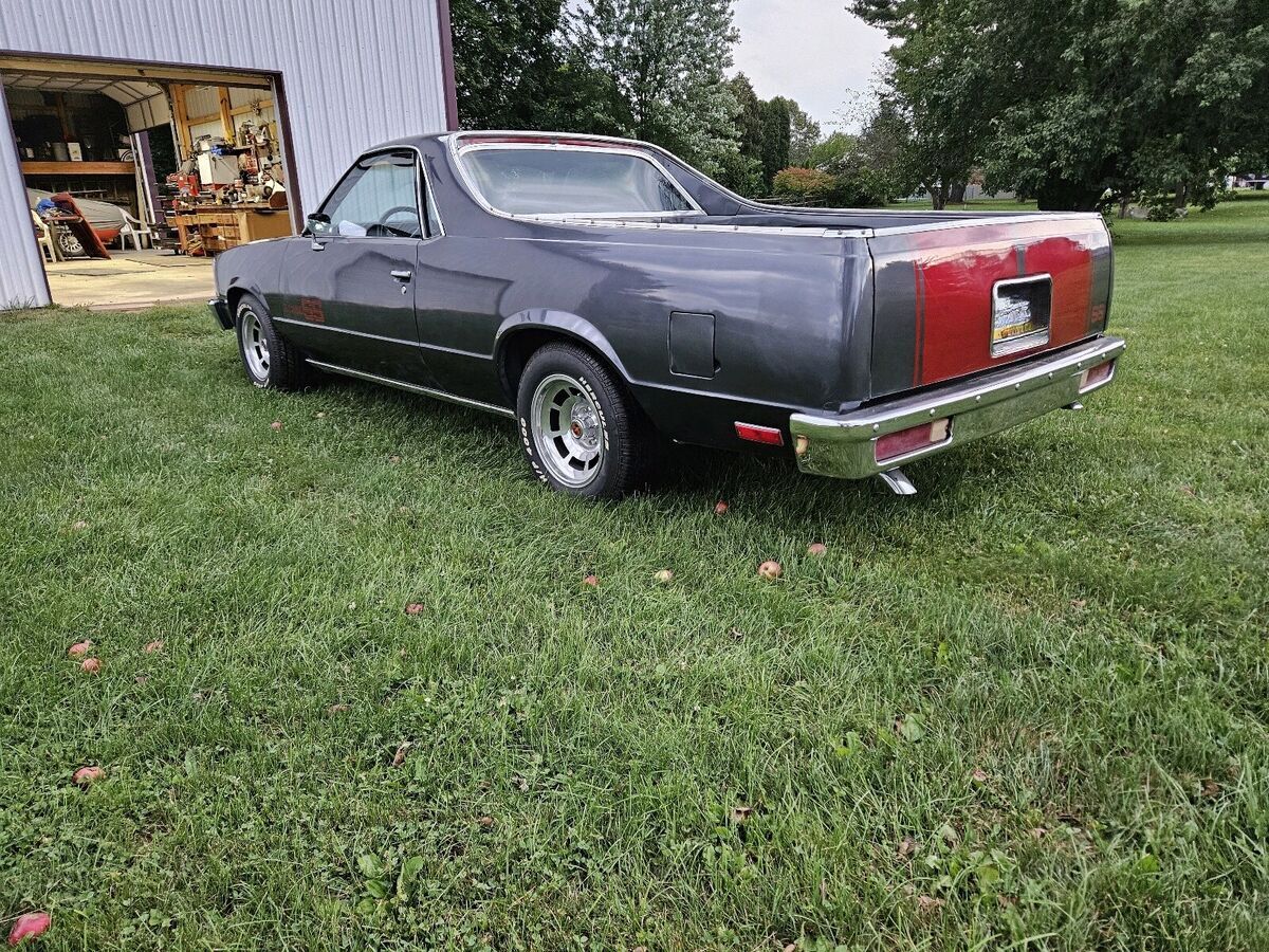 1981 chevrolet el camino pickup grey rwd automatic