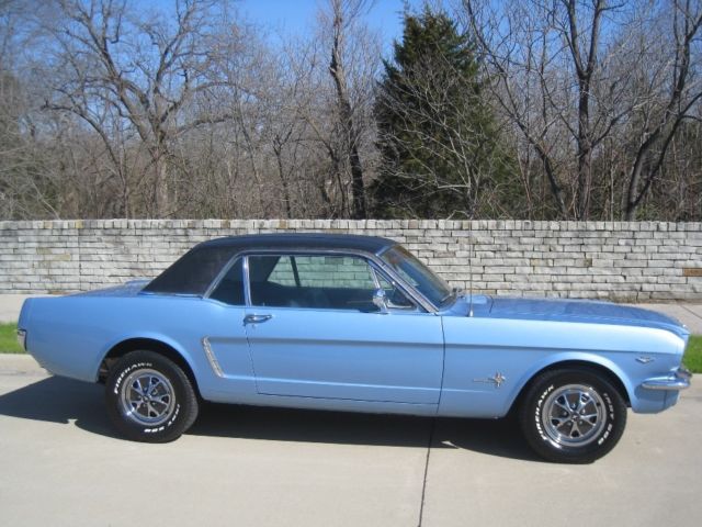 1965 ford mustang coupe 289 a-code w/ power steering / ac & power brakes