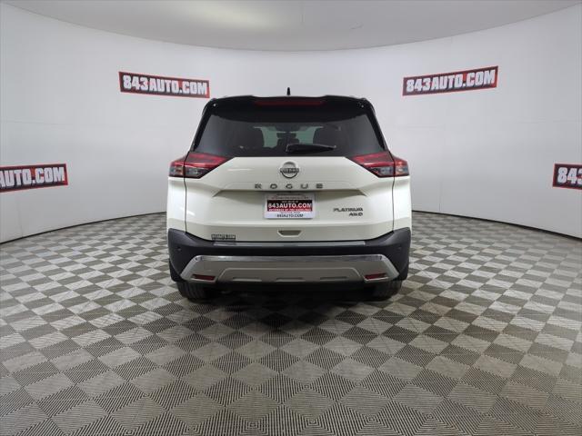 2022 nissan rogue platinum