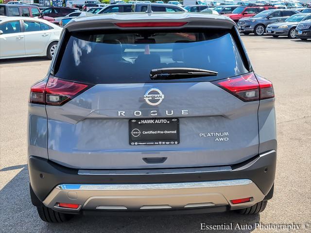 2021 nissan rogue platinum
