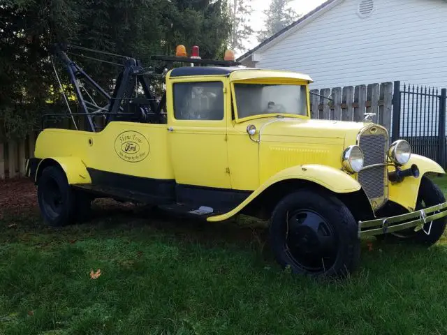 1930 ford aa tow truck