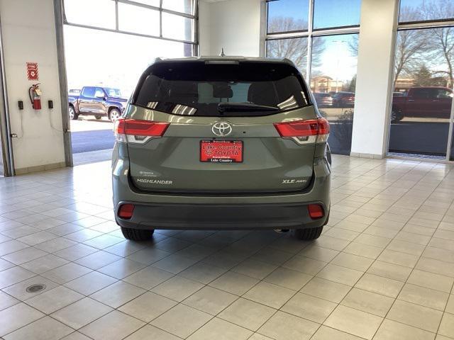 2018 toyota highlander xle