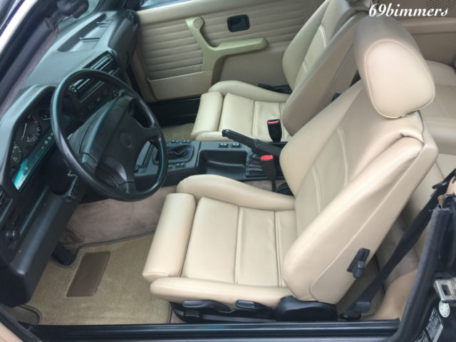1993 bmw 325i convertible clean! e30 videos photos 5spd black