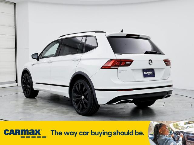 2021 volkswagen tiguan se r-line black