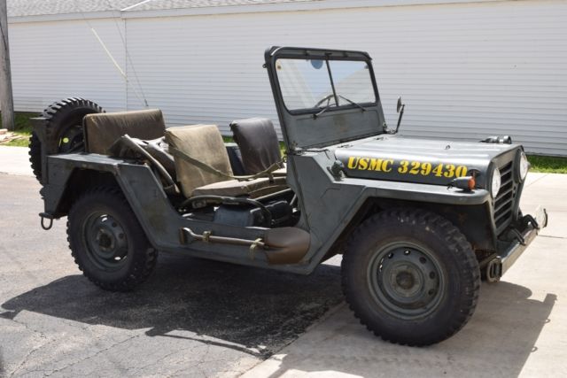1966 jeep m151a1 rare usmc mutt model w/ accessories usa vietnam war era america