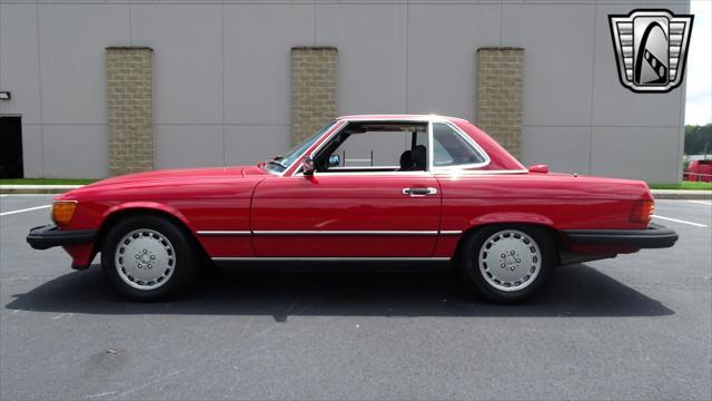 1987 mercedes-benz 560sl convertible