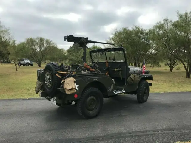 1952 willys military jeep 1587 miles green 3 speed manual