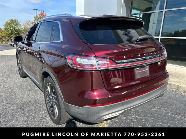 2019 lincoln nautilus reserve