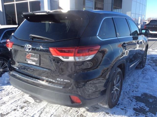 used 2017 toyota highlander awd xle v6 billings, mt 59102 for sale in billings, montana
