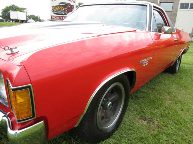 1972 chevrolet el camino ss 396 - matching #'s! - air conditioning - red/black