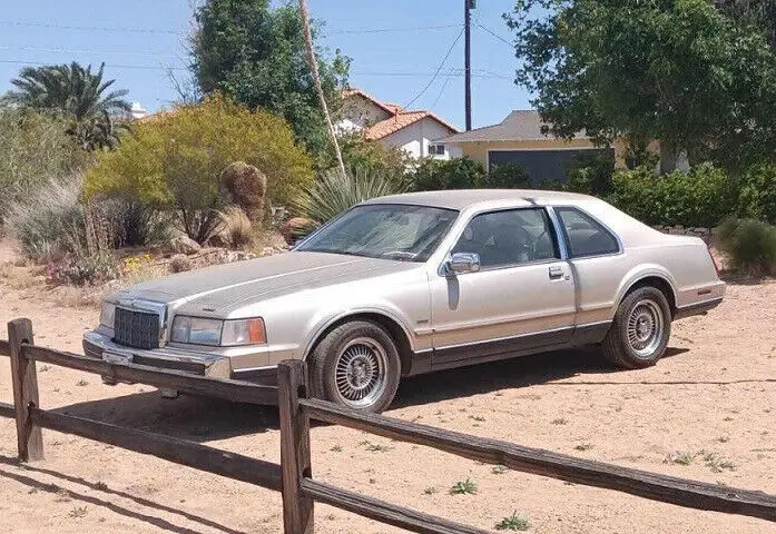 1989 lincoln mark vii 5l v8 coupe 28,700 miles leather interior
