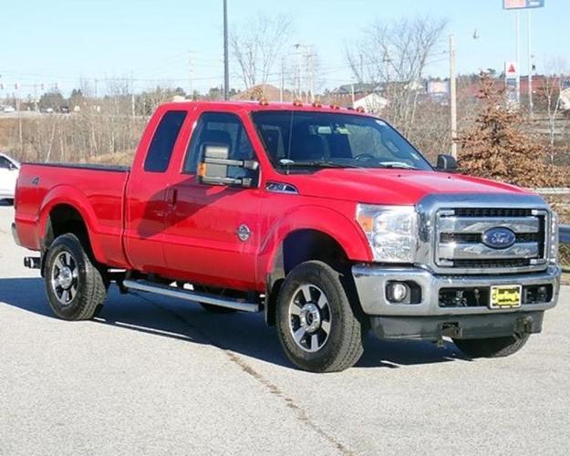 2016 ford f-250 super duty lariat 4x4 lariat 4dr supercab 6.8 ft. sb pickup for sale in bangor, maine