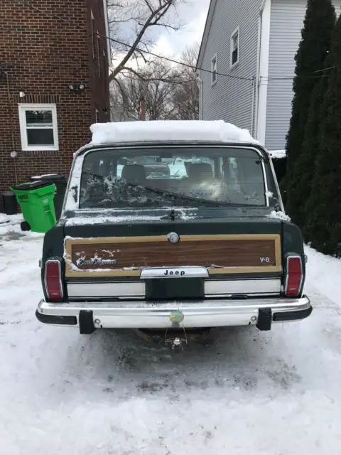 1991 jeep grand wagoneer final edition hunter green