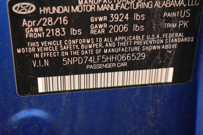 2017 hyundai elantra se se 4dr sedan pzev (us for sale in saco, maine