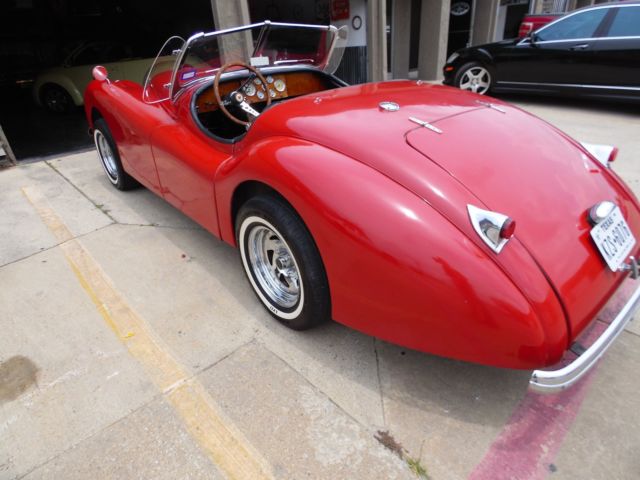 1951 jaguar xk120 (replica) build date 1991