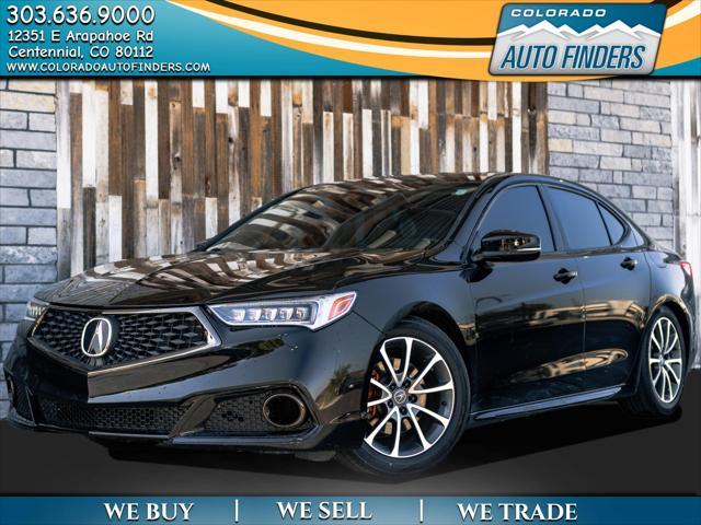 2018 acura tlx technology
