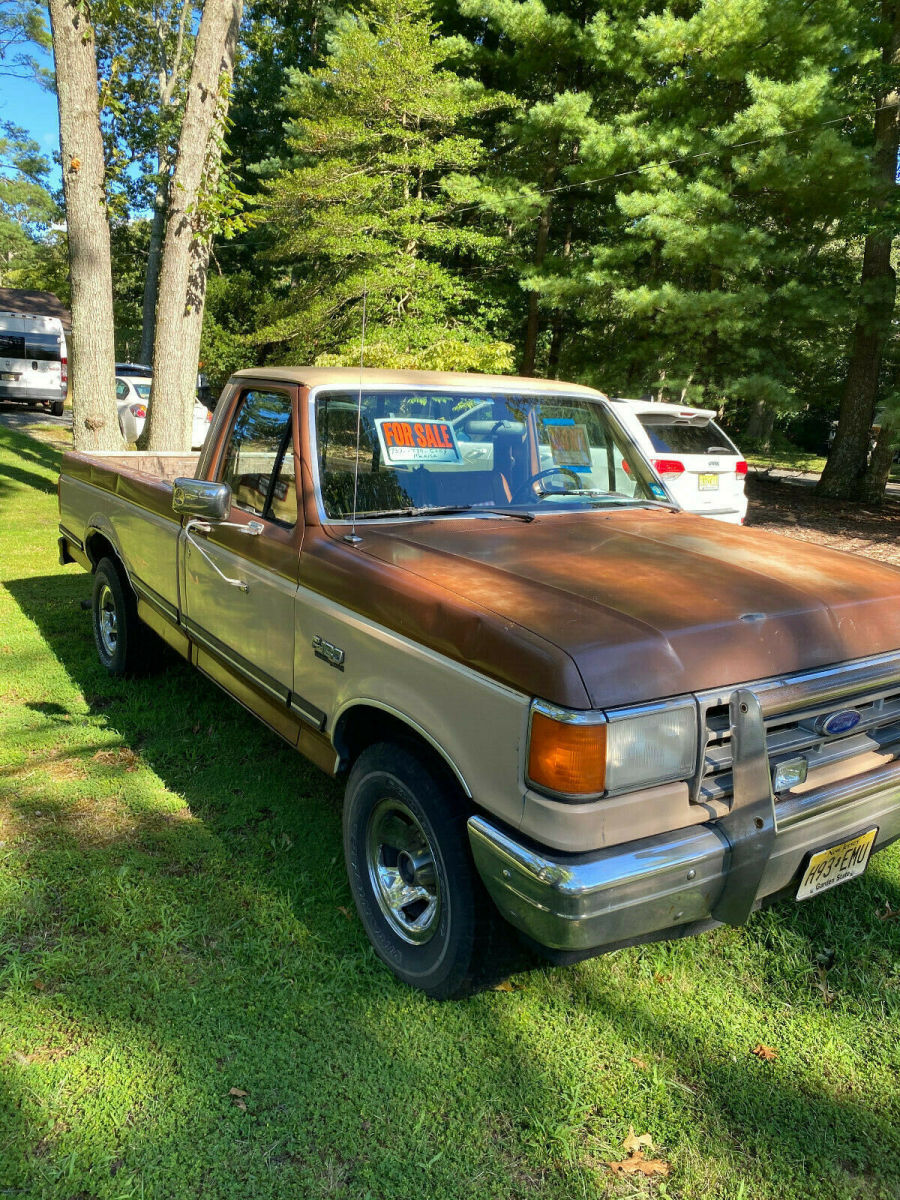 1987 ford f-150 pickup standard cab xl 302 engine rwd (2,000mi on new engine)