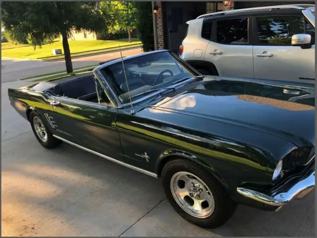 1966 ford mustang 8-cylinder gas 3-speed automatic rwd restored texas c84435