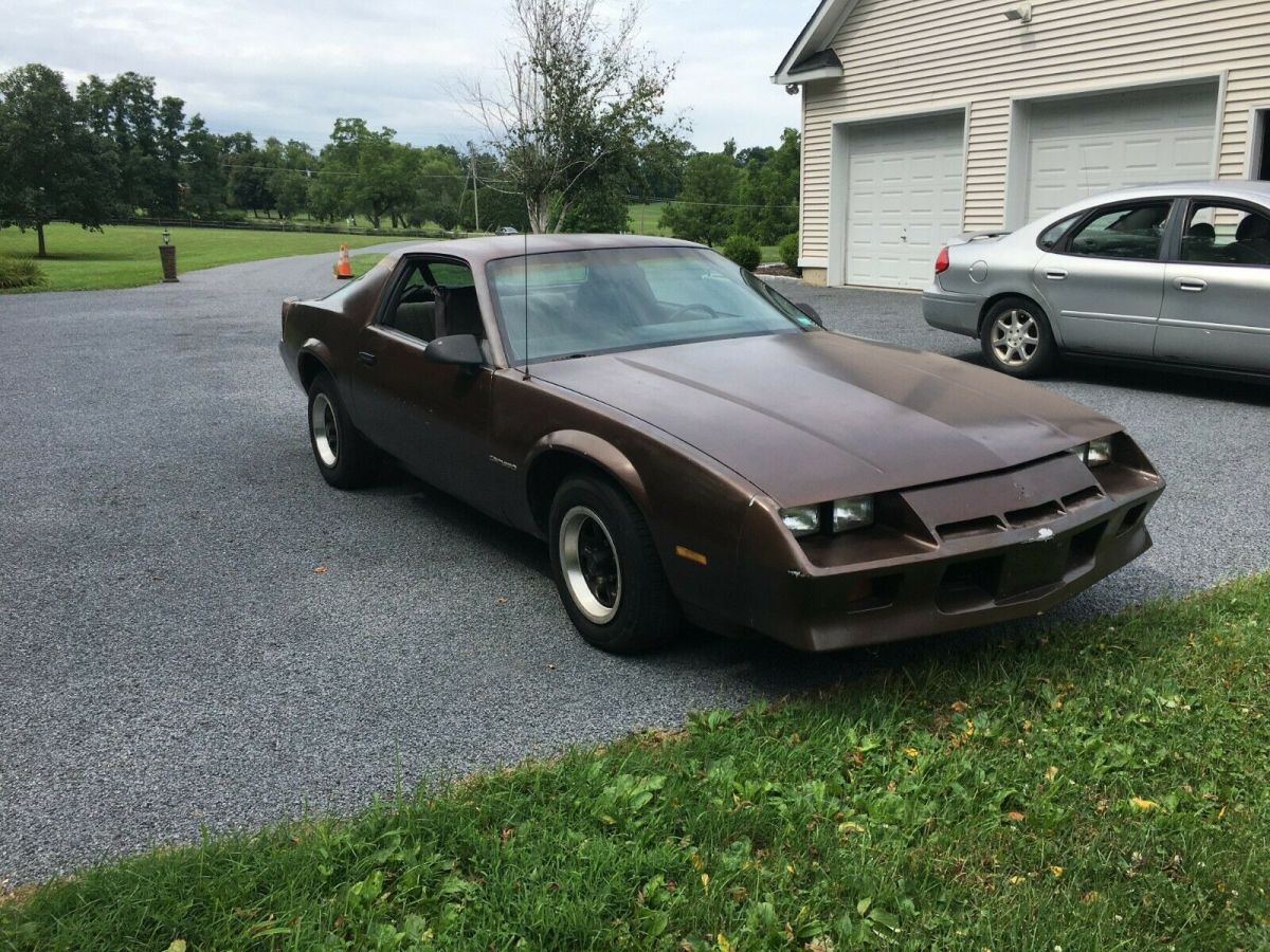 84 camaro gen 3 barn find 49k original mile