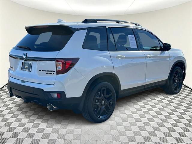 2025 honda passport awd black
