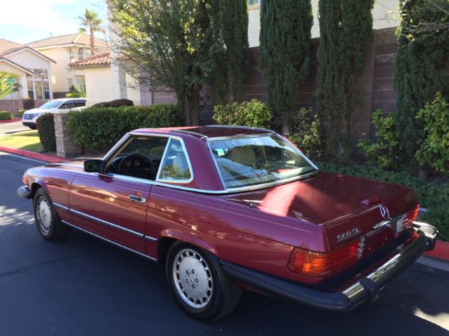 1989 mercedes benz 560sl window sticker books manuals records toolset jack spare