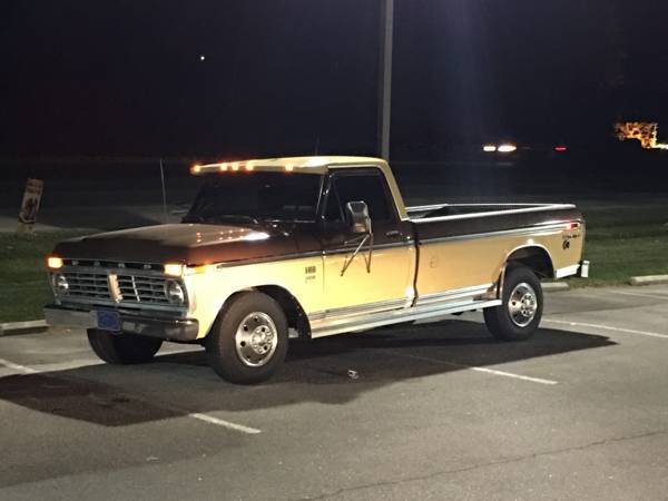 1975 classic ford f 350 super camper special