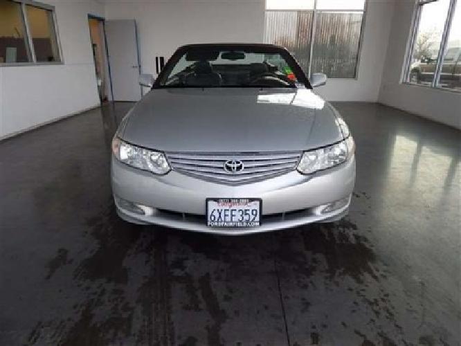 2002 toyota camry solara sle in fairfield, ca