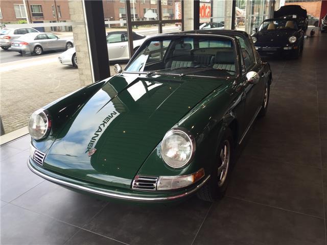 porsche 911t targa irish green 1969, us title. body-off, nut & bolt restoration