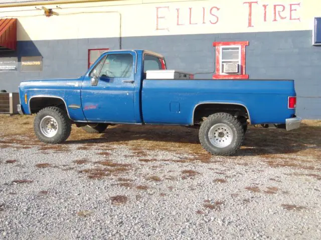 1980 chevy square body 4x4 350 chevy crate
