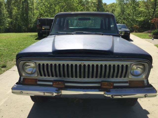 1977 jeep cherokee chief rare 4 spd all original survivor low miles look!!!