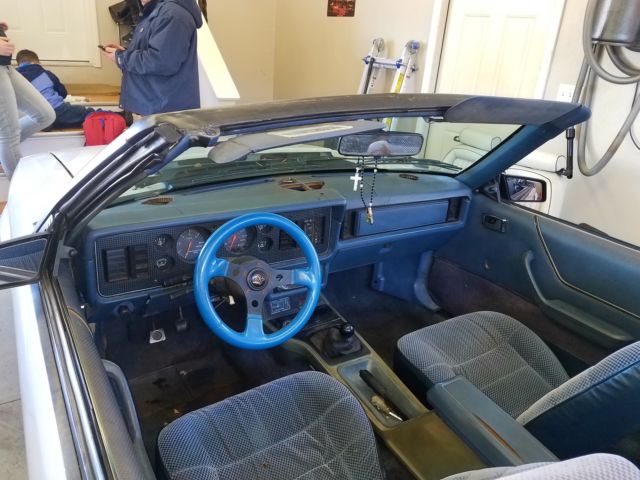 1985 ford mustang lx convertible 5.0 5 speed