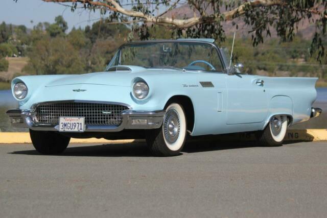 1957 ford thunderbird convertible 23,000 original miles 312 v8 automatic