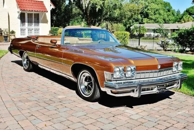 1974 buick lasabre luxus 455 cid v8, power steering, brakes, windows, top, seat