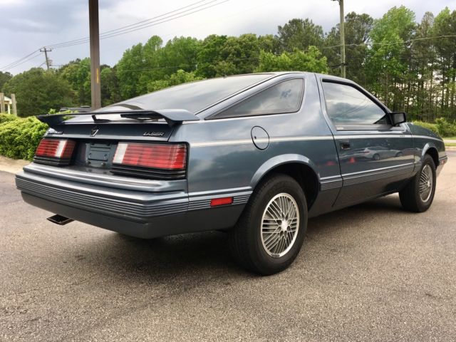 1984 chrysler laser turbo 5spd manual 30 years with original owner all original