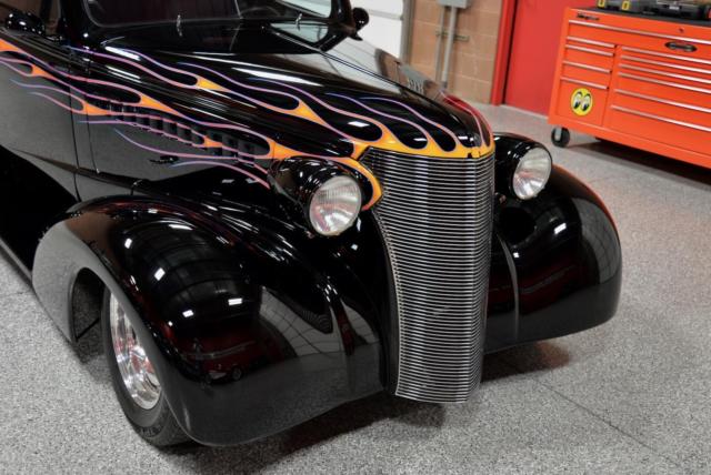 1938 chevrolet master coupe street rod *all-steel ram-jet 502ci $140,000 build!