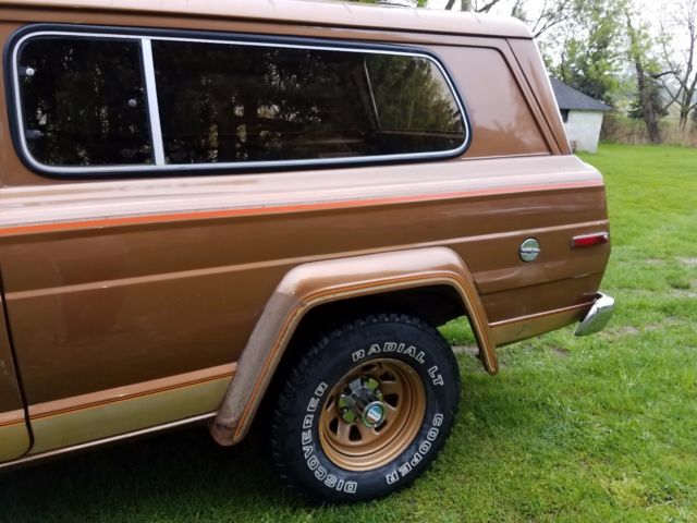 1979 jeep cherokee golden eagle barn find survivor two door