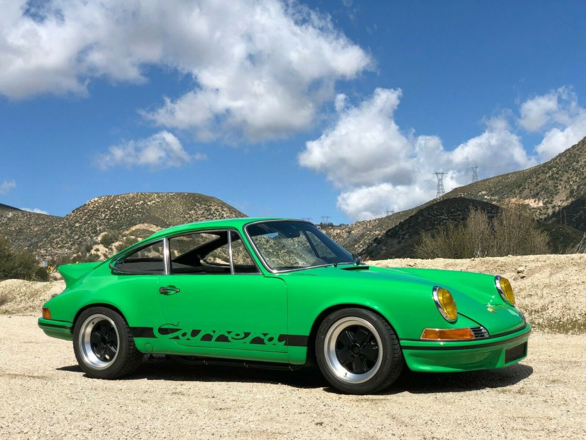 1970 911 carrera rs signal green hotrod 901 3.0 with webers