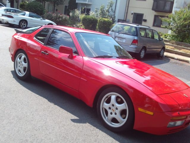 porsche 944 turbo - 12905 miles on the rebuilt engine . i will accept - $13900