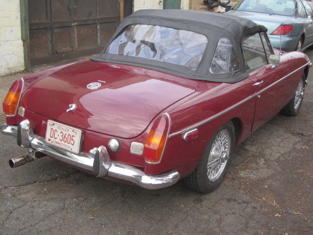 1973 mg b mgb classic sports convertible 97k original