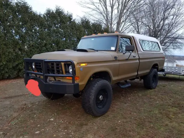 1978 ford f-250 hd cummins conversion zf-6 speed divorced 205 twin sticked
