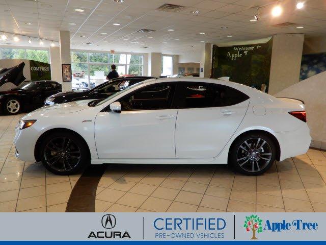 certified 2019 acura tlx v6 w/ technology & a-spec pkg fletcher, nc 28732 for sale in carolina hills, north carolina