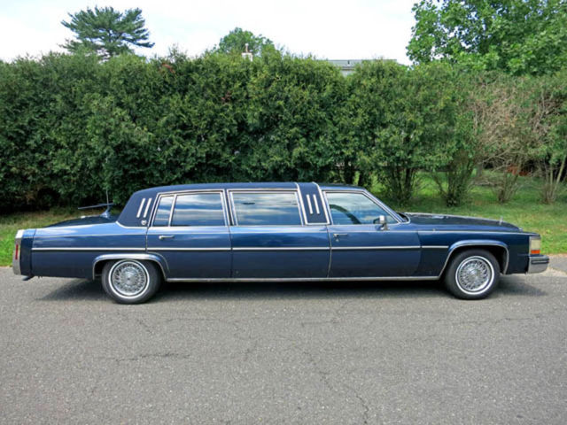 1984 cadillac fleetwood limo runs great