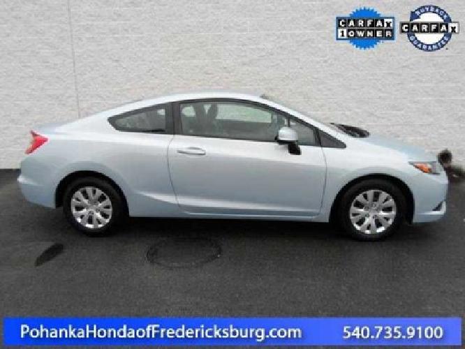 2012 honda civic cpe lx in fredericksburg, va