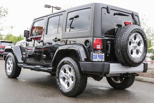 used 2015 jeep wrangler 4wd unlimited sahara renton, wa 98057 for sale in renton, washington