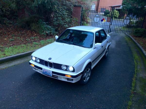 1989 bmw e30 325ix alpine white on black sport 25 mpg